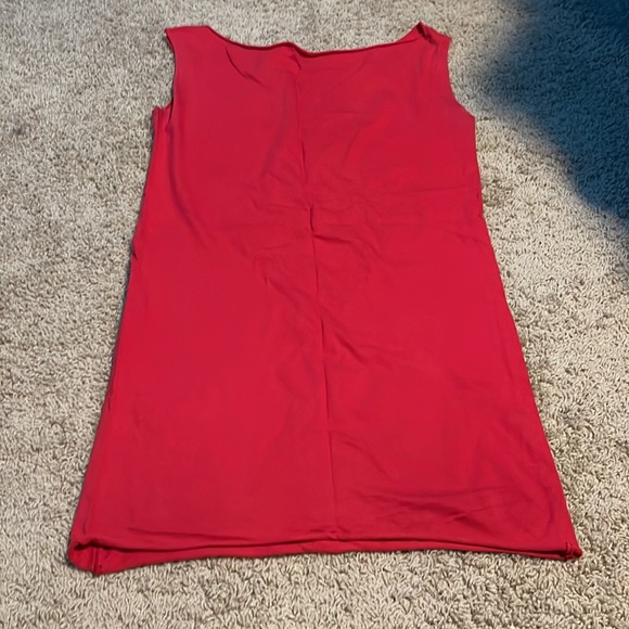 American Apparel sleeveless slip on dress in red - Picture 2 of 4